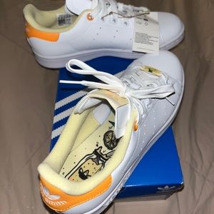Adidas Stan Smith White Lemon Sneakers